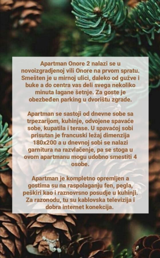 Διαμέρισμα Onore 2